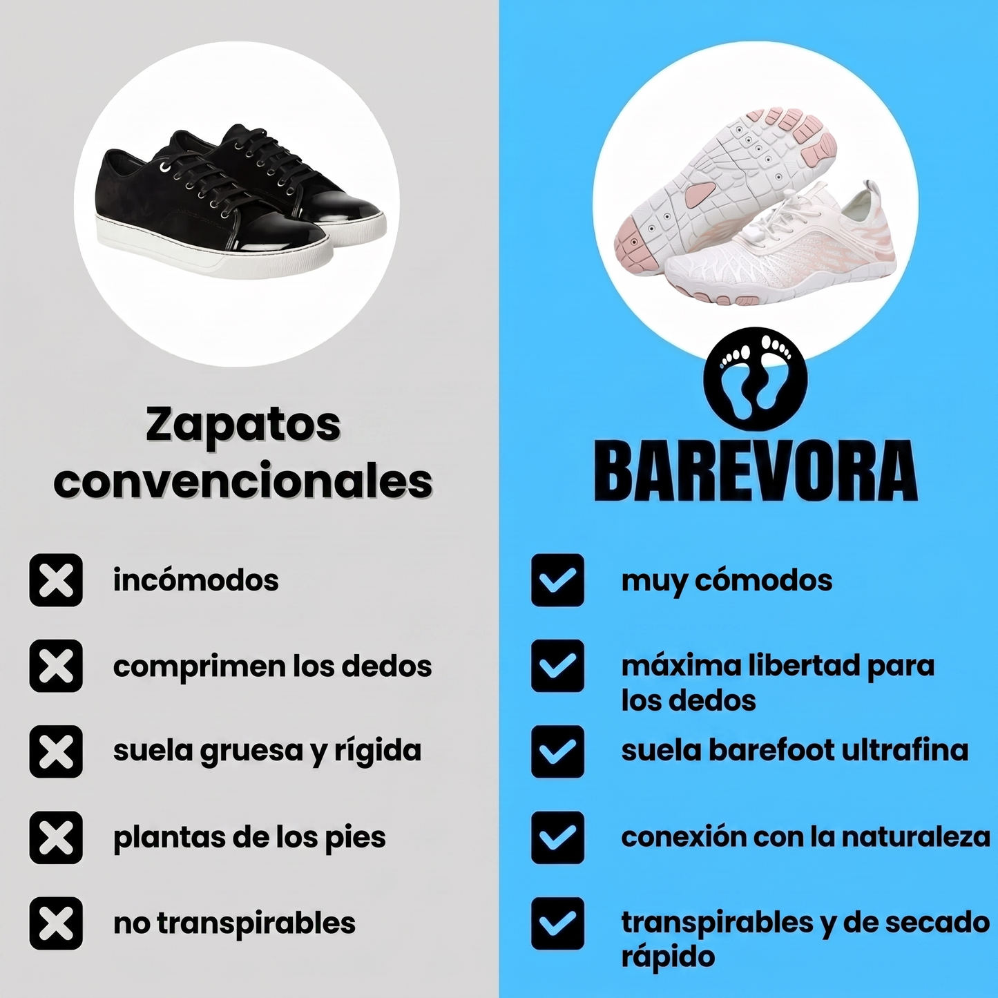 Barevora™ Barefoot Shoes